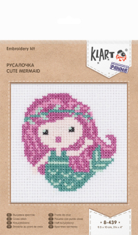 8-439 "Русалочка" 9.5 x 10 см "Атекс" г. Пермь
