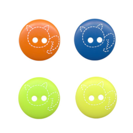 Пуговицы детские "Gamma" AY 9954 24 " ( 15 мм) 24 шт СК/Распродажа "Атекс" г. Пермь