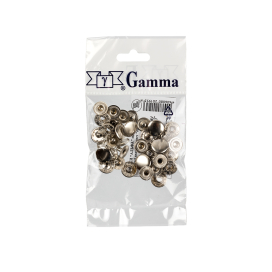 Кнопки металл "альфа" d 12,5мм ФАСОВКА 10шт  "Атекс" г. Пермь