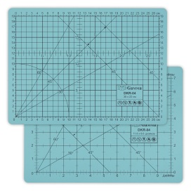 "Gamma" DKR-04 Мат для резки двусторонний ПВХ 30 см х 22 см в пакете формат А4 "Атекс" г. Пермь