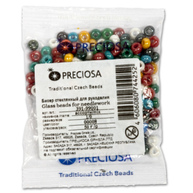 Бисер Чехия ассорти 391-99001 50 г "Атекс" г. Пермь
