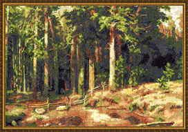 ВХ-0845 "Корабельная роща" 40.5x28 см "Атекс" г. Пермь