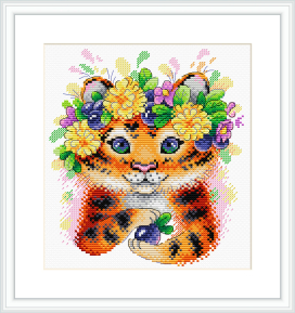 №612 "В летний день" 18 х 19 см "Атекс" г. Пермь