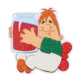 Кристальная (алмазная) мозаика "ФРЕЯ" CMF-ALVM-097  магнит "Карлсон" 10 х 10 см "Атекс" г. Пермь