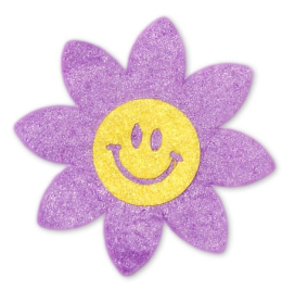 Изделия из фетра "Цветок-смайл" d 60мм 5шт "Атекс" г. Пермь