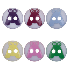 Пуговицы детские "Gamma" AY 9974 16 " ( 10 мм) 36 шт СК/Распродажа "Атекс" г. Пермь