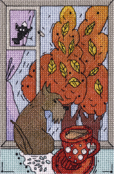 8-207 "Осень за окошком" "Атекс" г. Пермь