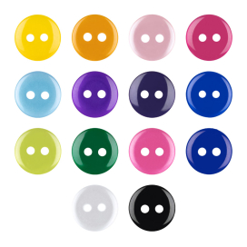 Пуговицы рубашечные/блузочные "BLITZ" DRN 0060 18 " ( 11 мм) 36 шт "Атекс" г. Пермь