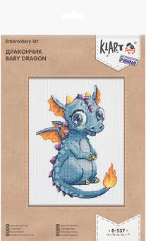"Кларт" 8-537 "Дракончик" 14 x 18 см "Атекс" г. Пермь