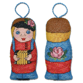 ИГ-1187 "Игрушка-Ванька с гармошкой" 6x12 см "Атекс" г. Пермь