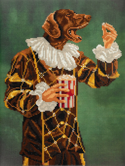 "ФРЕЯ" ALPD-113  Кристальная мозаика (алмазная вышивка) на подрамнике "Граф Попкорн"  "Атекс" г. Пермь