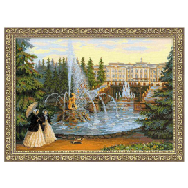 Набор для вышивания "RIOLIS" 1133 "Петергоф" 40 х 30 см "Атекс" г. Пермь