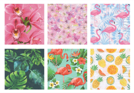 "Love2art" Салфетки бумажные ассорти SDD №1218-06 33 x 33 12 шт "Тропики" "Атекс" г. Пермь