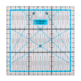 "Gamma" Линейка для пэчворка QRL-04 15x15 см пластик "Атекс" г. Пермь