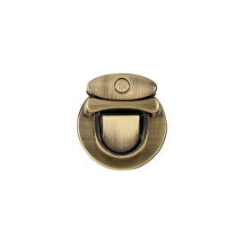 "Gamma" LBZ-7B замок для сумки 33 мм x 31 мм 1 шт под бронзу "Атекс" г. Пермь