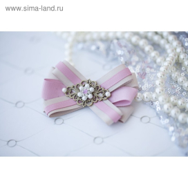 Набор для создания броши "Брошки репсовые «Садовый пион»" 6×13×6 см "Атекс" г. Пермь