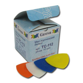 "GAMMA" Мел портн. восковой TC-112 10 шт "Атекс" г. Пермь