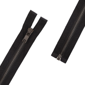 Молния металл Z5MBN  40 см тип 5 черный никель разъёмная однозамковая "BLITZ" "Атекс" г. Пермь