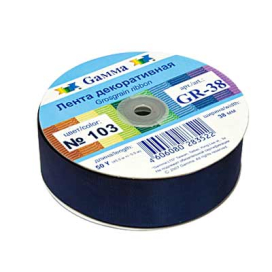 Лента репсовая 38 мм ( 1.1/2 " ) 45.5 м GR-38 "Gamma" "Атекс" г. Пермь