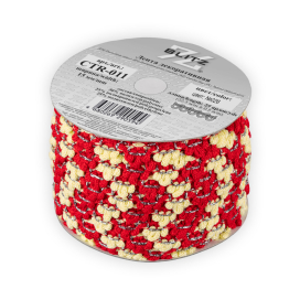Тесьма декоративная "BLITZ" CTR-011 15 мм 22.5 м ± 0.5 м СК/Распродажа "Атекс" г. Пермь