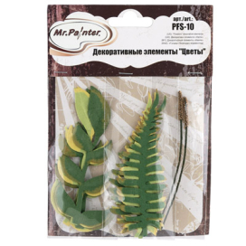 "Mr.Painter" PFS-10 Декоративные элементы "Цветы" 10 шт "Атекс" г. Пермь