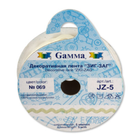 Вьюнчик "ЗИГ-ЗАГ"  5 мм 3 м JZ-5 "Gamma" "Атекс" г. Пермь