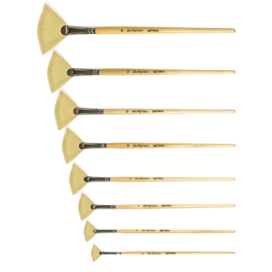 "Mr. Painter" кисть художественная щетина BBW 132-08 веерная №08 "Атекс" г. Пермь