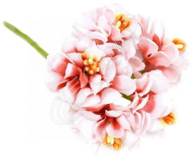 Цветы "Герань" 40 мм 6 шт "Атекс" г. Пермь