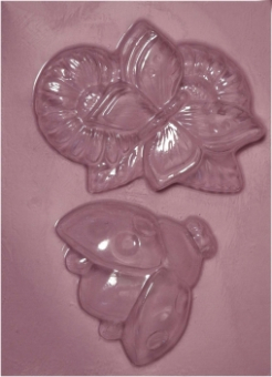 Набор формочек пластиковых для литья "Лесная" 12х9,5см, 2 вида AH3660020 СК  "Атекс" г. Пермь