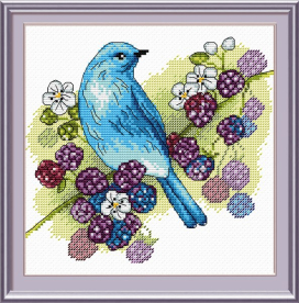 022 "В уголке сада" 18х18 см "Атекс" г. Пермь