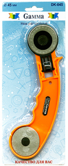 "GAMMA" Нож раскройный DK-045 d 45 мм в блистере "Атекс" г. Пермь