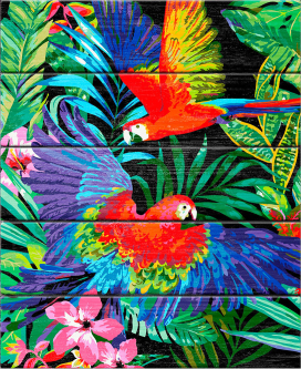 PKW-1 Деревянное панно для раскрашивания по номерам 40 х 50 см СК/Распродажа "Атекс" г. Пермь