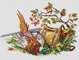 ОС-0397 "Охотничий сюжет с фазан" 45x33 см "Атекс" г. Пермь