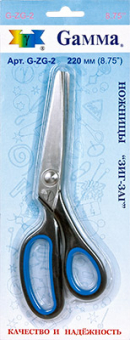Ножницы "Gamma" G-ZG-2 "зигзаг" 220мм "Атекс" г. Пермь