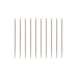 Иглы для шитья ручные "Gamma" NIR-06 № 6 швейные 10 шт "Атекс" г. Пермь