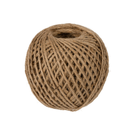 Шпагат джутовый ШД5 100% джут 2.4 мм 109 я 100 м суровый "Атекс" г. Пермь