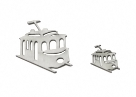 Декоративный элемент "Ретро трамвай" 2 шт "Атекс" г. Пермь