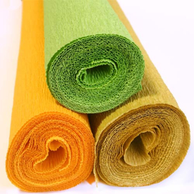 Гофрированная бумага 50 см х 2,5 м "Атекс" г. Пермь