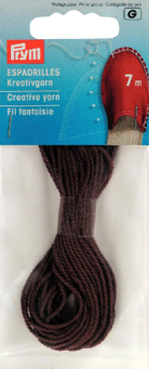 932605 Декоративная нить для эспадрилей, шоколадный, 7 м, Prym  "Атекс" г. Пермь