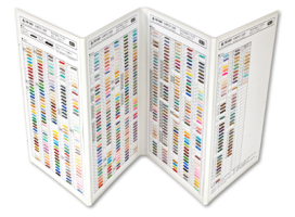 Карта цветов бисер "TOHO" "Атекс" г. Пермь