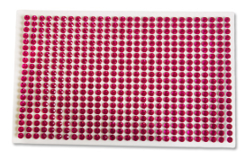 Стразы самоклеющие на листе "Круг" d 4мм 560 шт "Атекс" г. Пермь