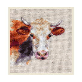 0-213 "Корова" 10 х 9 см "Атекс" г. Пермь