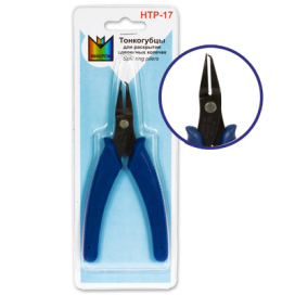 "Micron" Тонкогубцы для раскрытия сдвоенных колечек HTP-17 "Атекс" г. Пермь