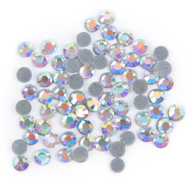 Стразы клеевые "Zlatka" ZRTG-1272 SS12 AB-Crystal 3.2 мм стекло 72 шт №02 перламутровый (AB-crystal) "Атекс" г. Пермь