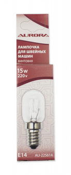 Лампочка для шв. машин Aurora AU-225614 винтовая 22х56 мм 15W 220V "Атекс" г. Пермь