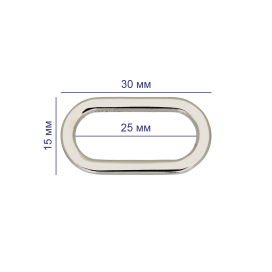Рамка литая овал GH 07/25  внутр. 25 мм "Gamma" "Атекс" г. Пермь