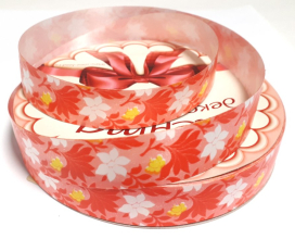 Лента отделочная пластик с рисунком 1,8см 45,7м "Атекс" г. Пермь