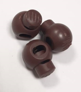 Зажимы "шар" 06 бордо 100шт "Атекс" г. Пермь