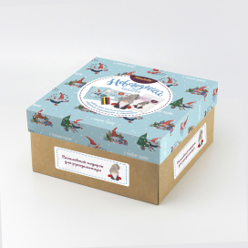 "Miadolla" BX-0326 Новогодний бокс "Гномик" "Атекс" г. Пермь