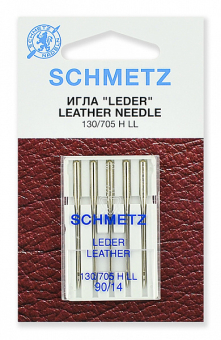 "Schmetz" для кожи 130/705H LL №90 5 шт "Атекс" г. Пермь